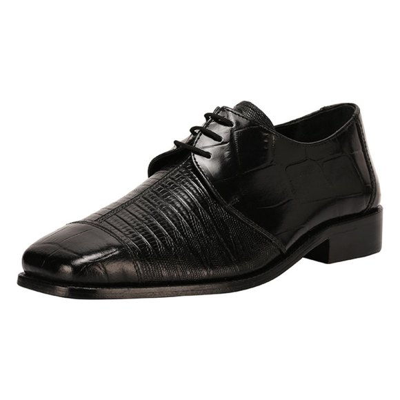 LIBERTYZENO Other - LIBERTYZENO Men's Black Lace-Up Shoes